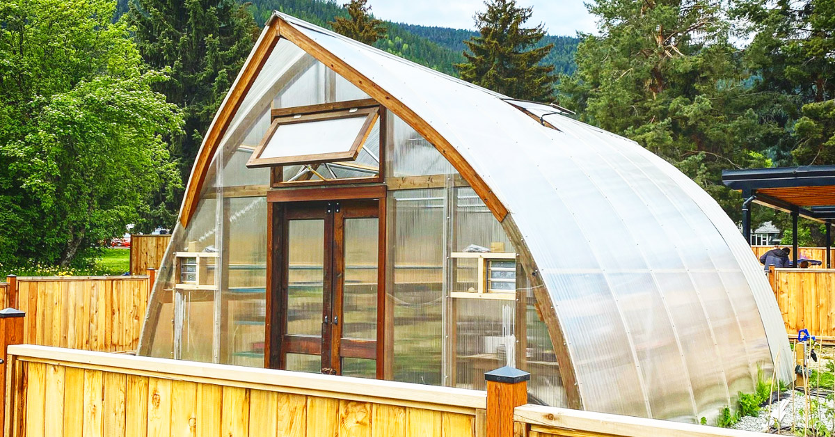 Accessible Greenhouse at Selkirk College